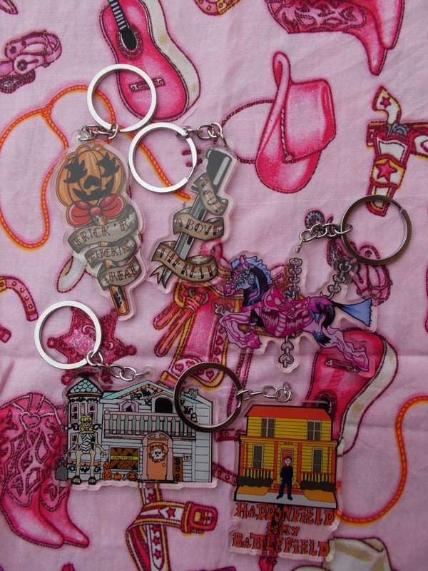 Image of Misc Horror 3" Keychains