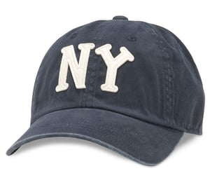 Image of Curved cap baseball patch.