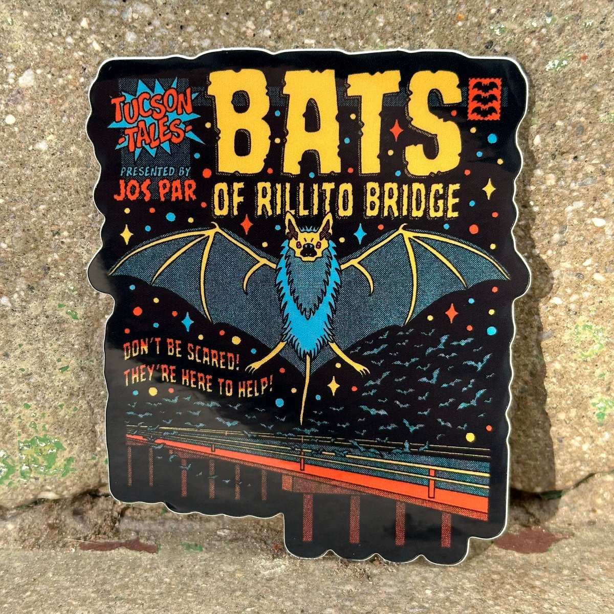Bats Sticker