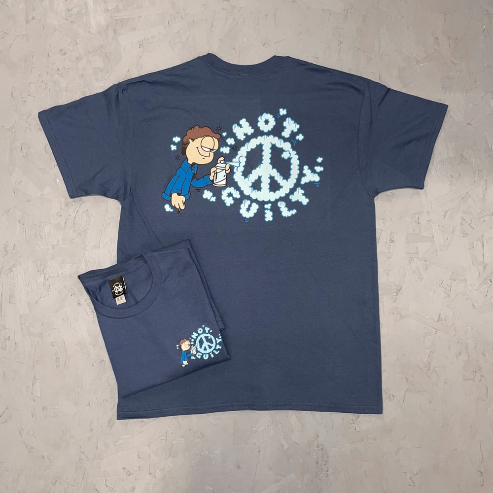 Image of 2015 Ermsy 'Jon' T Shirt (Blue)