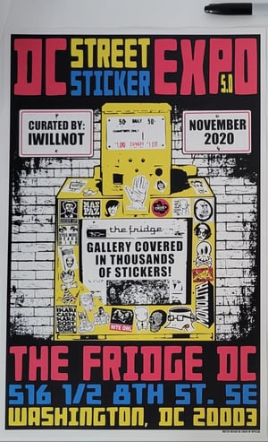 Image of DC Street Sticker EXPO 5.0 Poster!