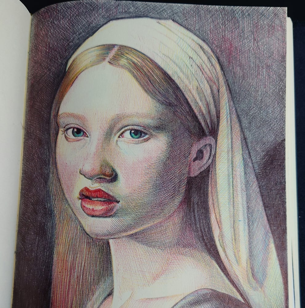 Image of Girl with a Headscarf