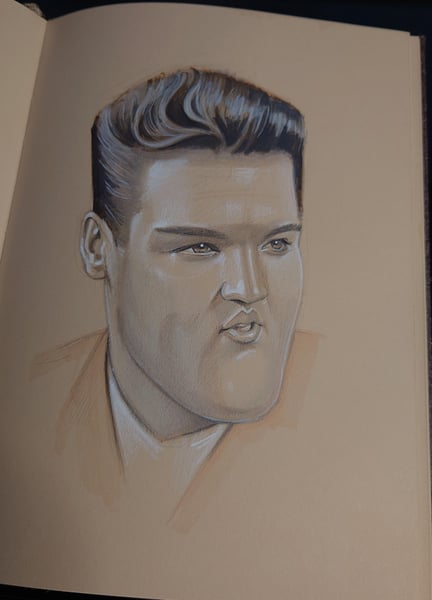 Image of Elvis Drawing