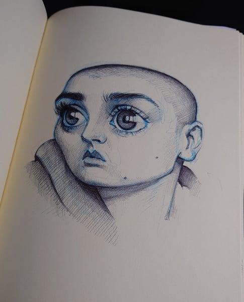 Image of Sinead O'Connor Drawing