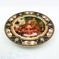 Image 2 of It's Time!!!  - Large Fine China Plate - #0777