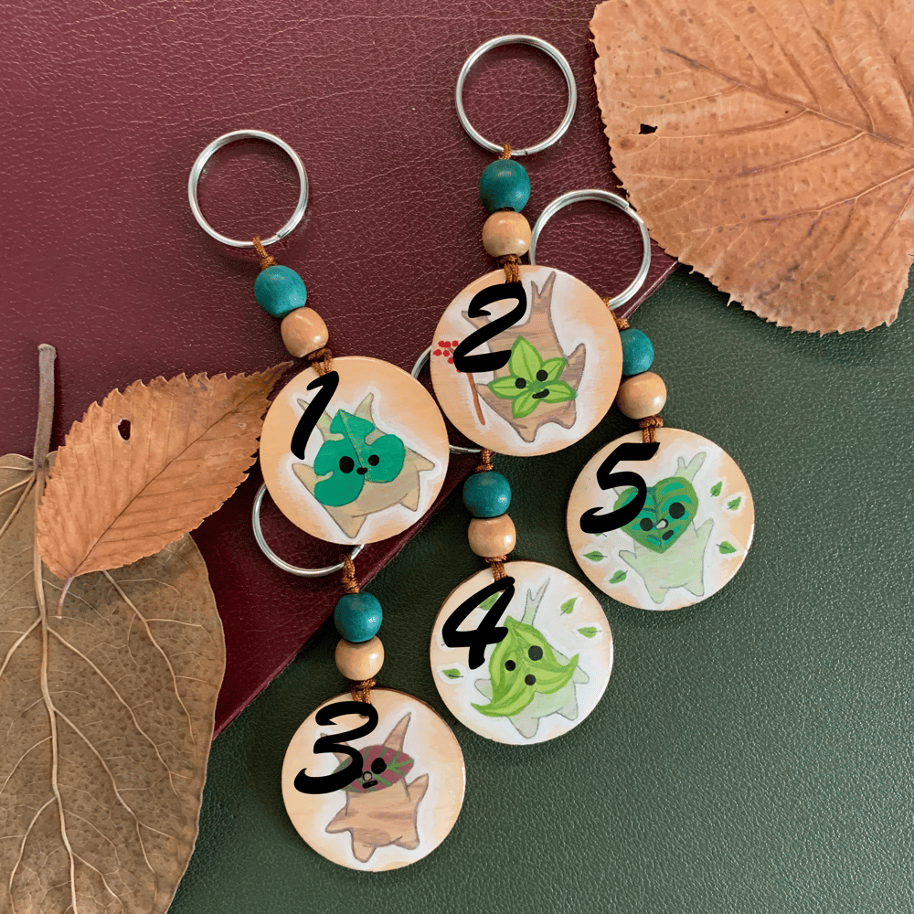 Image de -----Image ofPorte-clé Korok-----Korok keychain