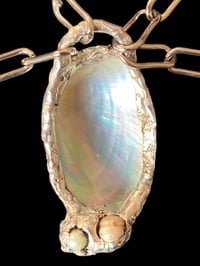 Image 3 of Pastel Dream Mussel Shell Necklace 