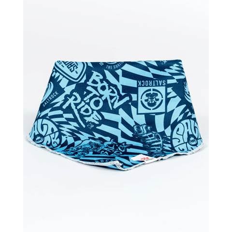 Image of Saltrock ‘Branded’ dog bandanna blue medium 