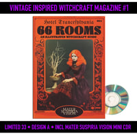 66 ROOMS - A Mater Suspiria Vision Witchcraft Magazine + CDR - Design A, Limited 33