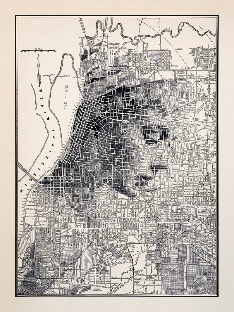 Image of Memphis TN Limited Edition Print
