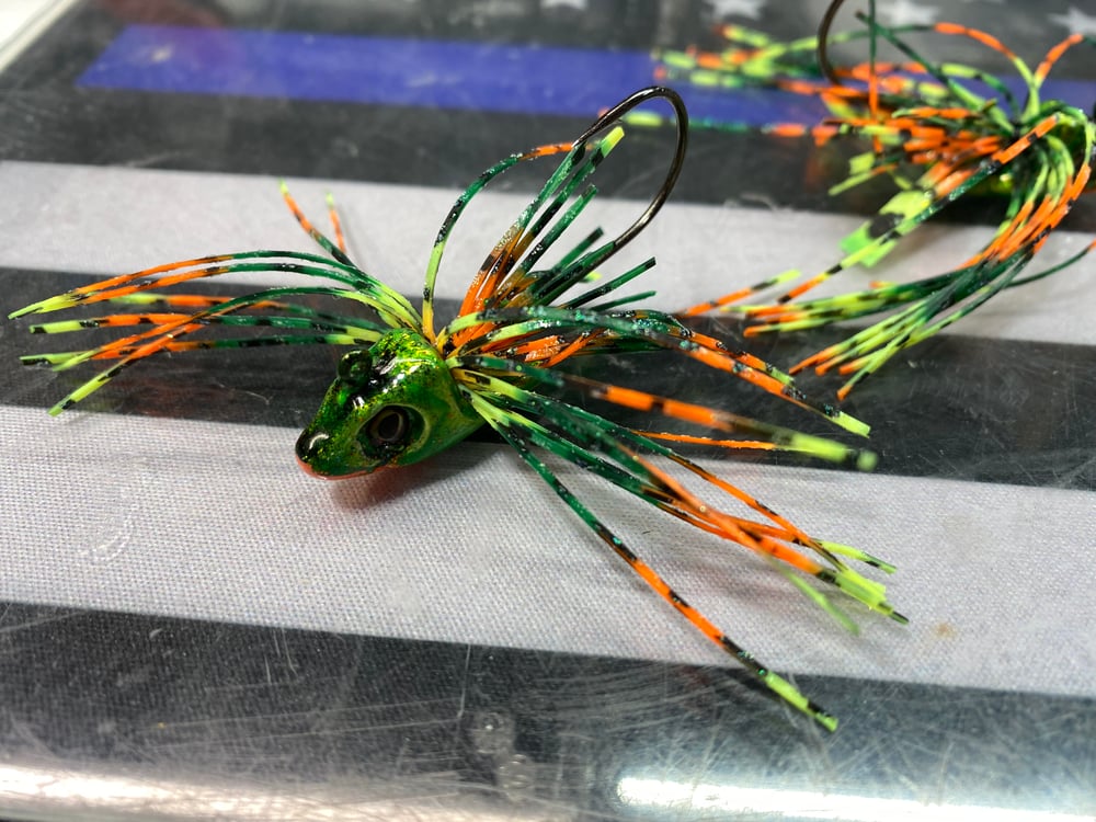 Skirted Dimiki Swim Bait Head 