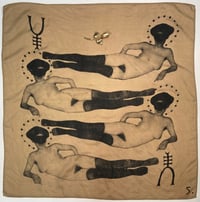 Image 5 of As Above, So Bellocq•Silk Scarf/Wall Hanging / Altar Cloth