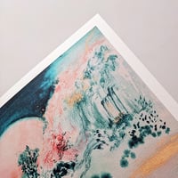 Image 2 of Turquoise Landscape (print)