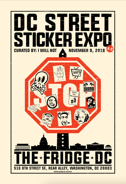 Image of DC Street Sticker EXPO 4.0 Poster