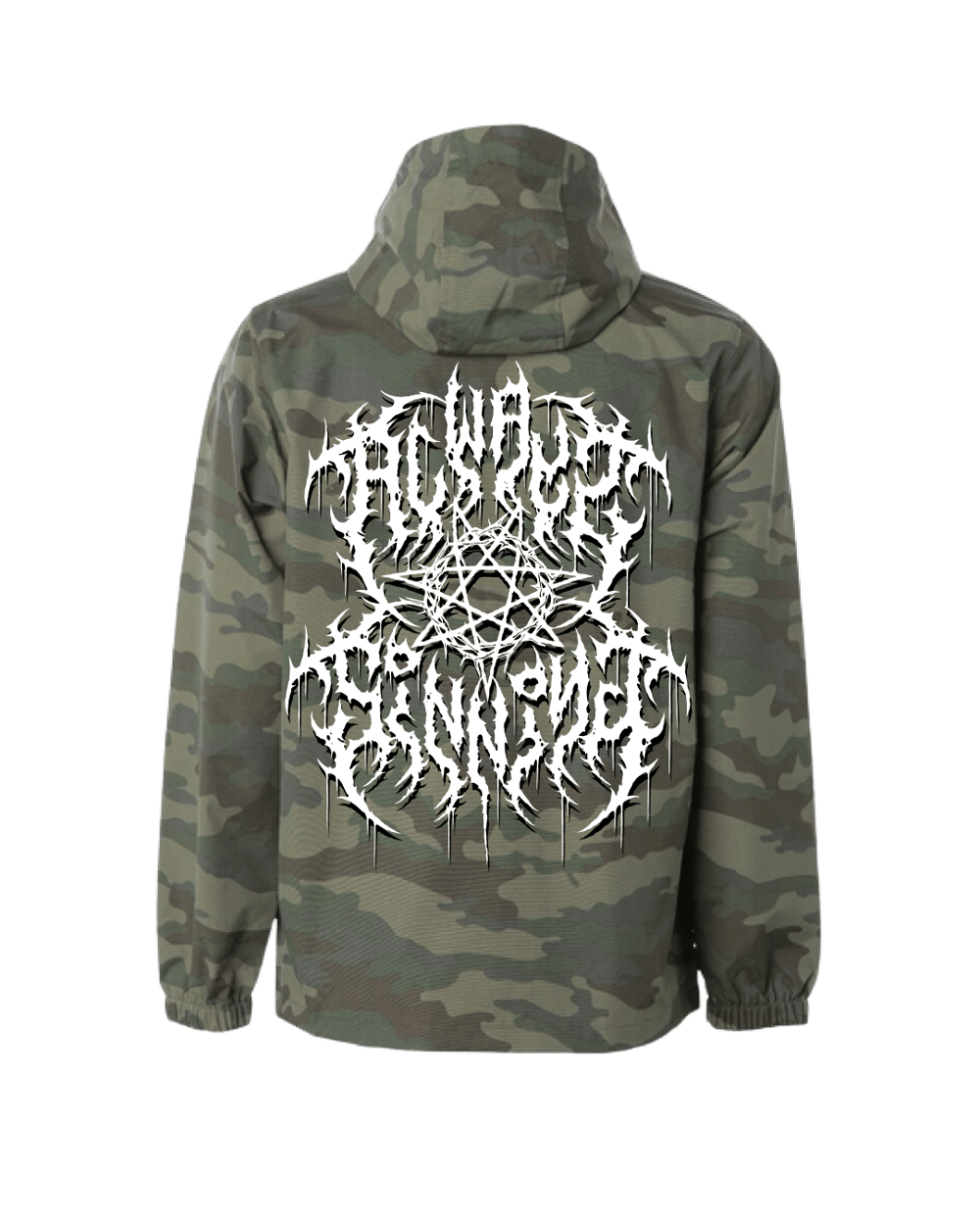 AS Death Metal Anorak Green Camo