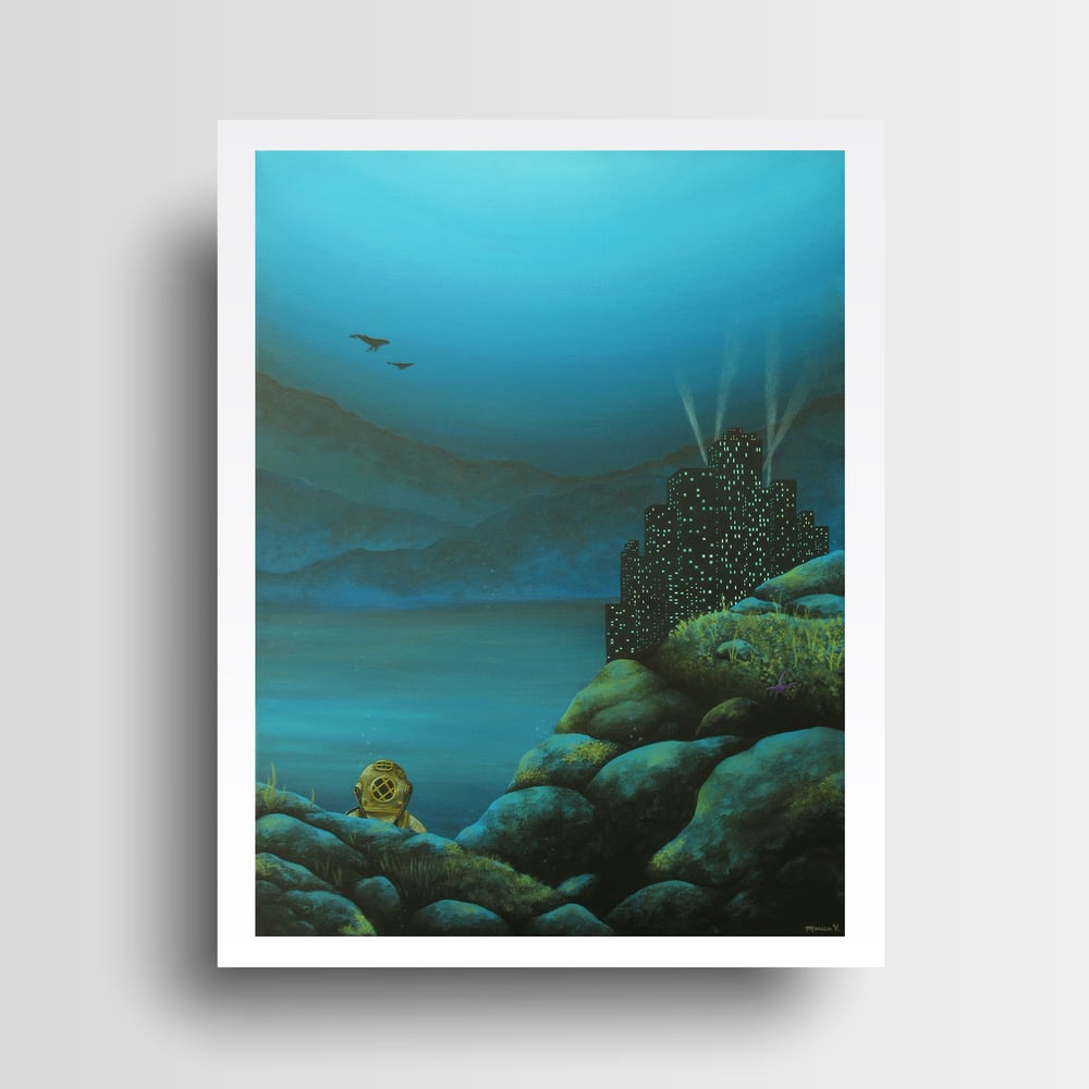 "City in the Sea" Print