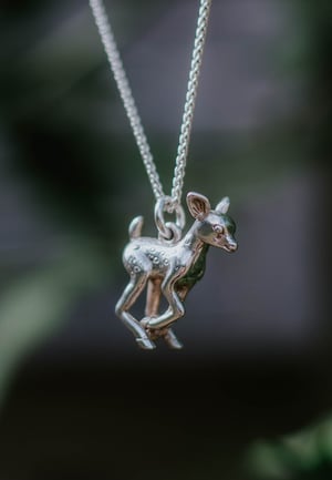 Image of FALINE PENDANT | Sterling Silver & 24ct Gold Vermeil 