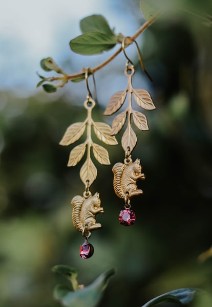 Image of Crystal Critter Earrings