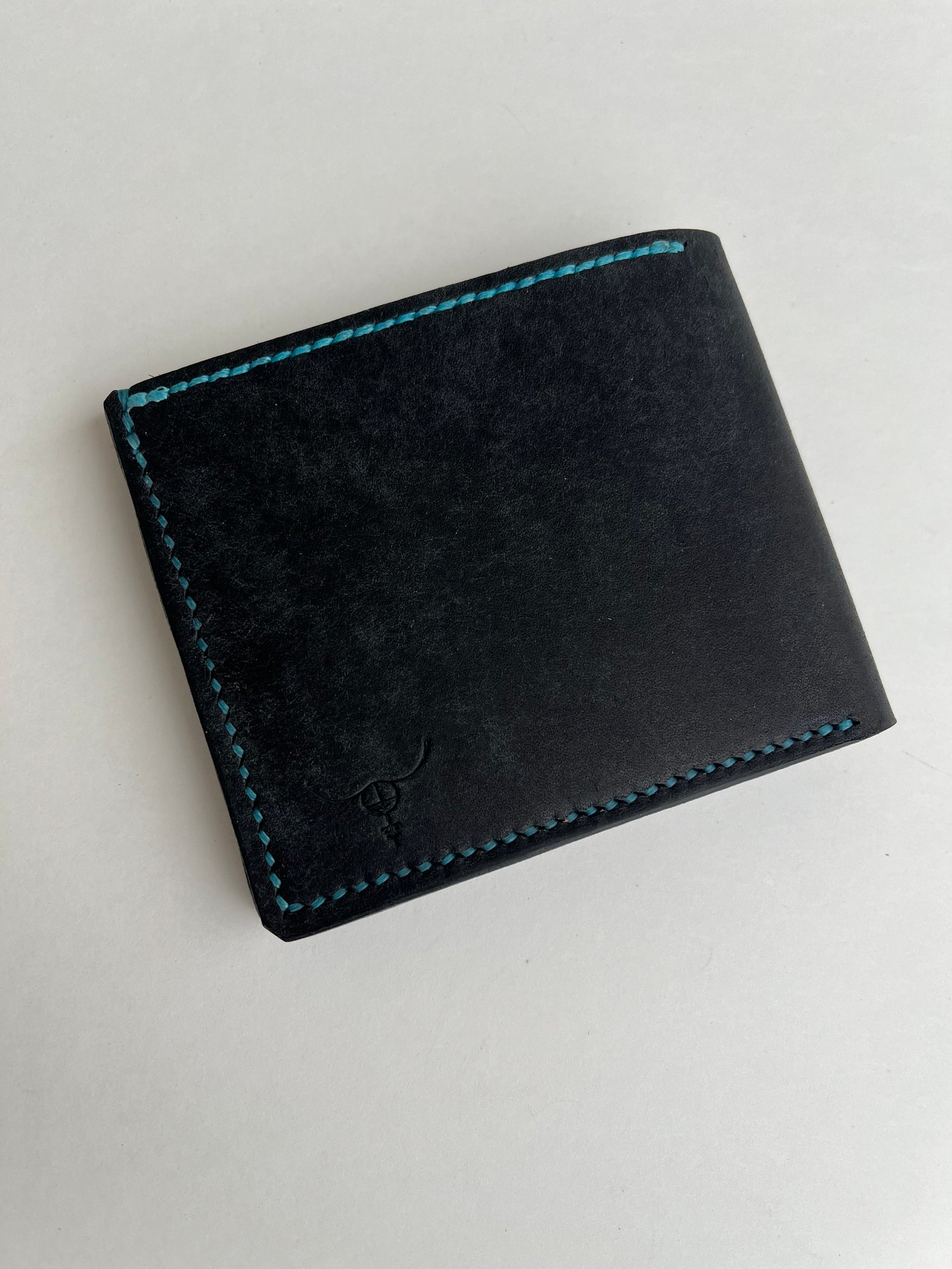 Image of Black Pueblo 9-Pocket Bifold (Aqua)