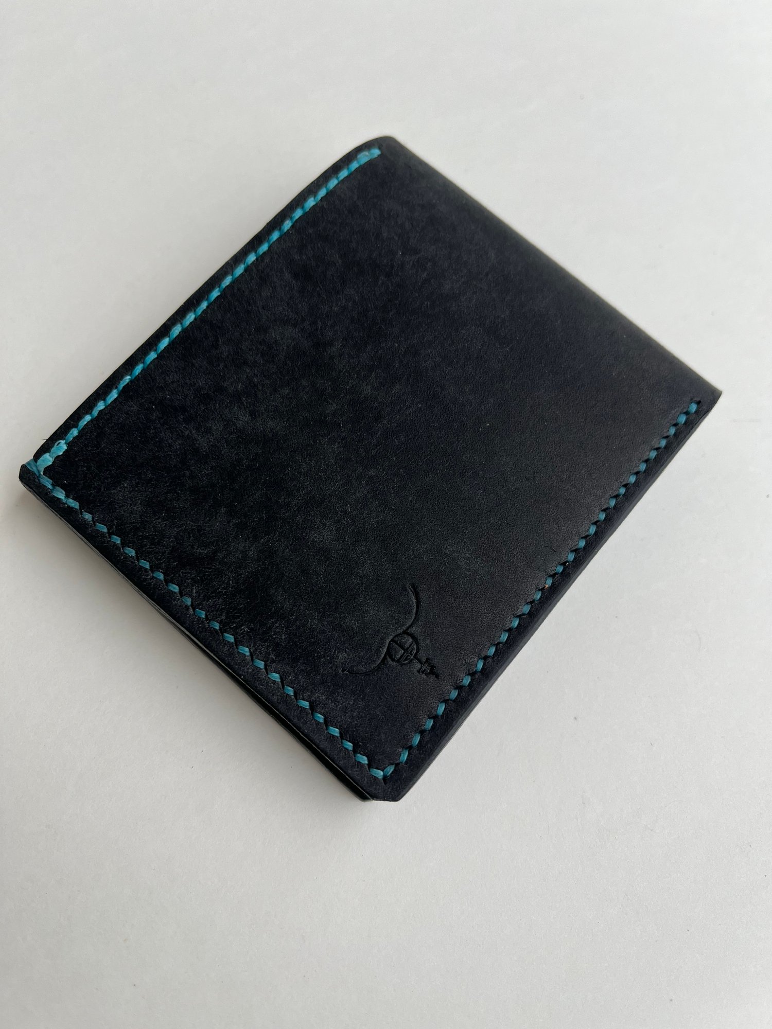 Image of Black Pueblo 9-Pocket Bifold (Aqua)