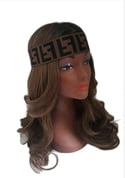 Brown Fendi Fashion Headband 