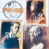 The Fugees Autographed 12” Vinyl Album - “Blunted on Reality” Lauryn Hill, Wyclef Jean, Pras