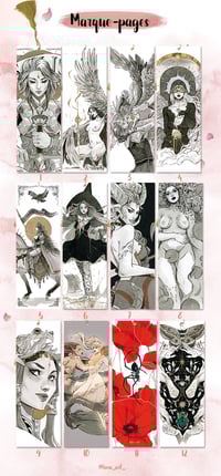 Image 3 of  Bookmarks - Marque-pages OCTOBER 2023