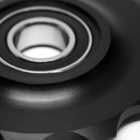 Image 3 of Ceramic Jockey Wheel Set - 11T Delrin Wheels