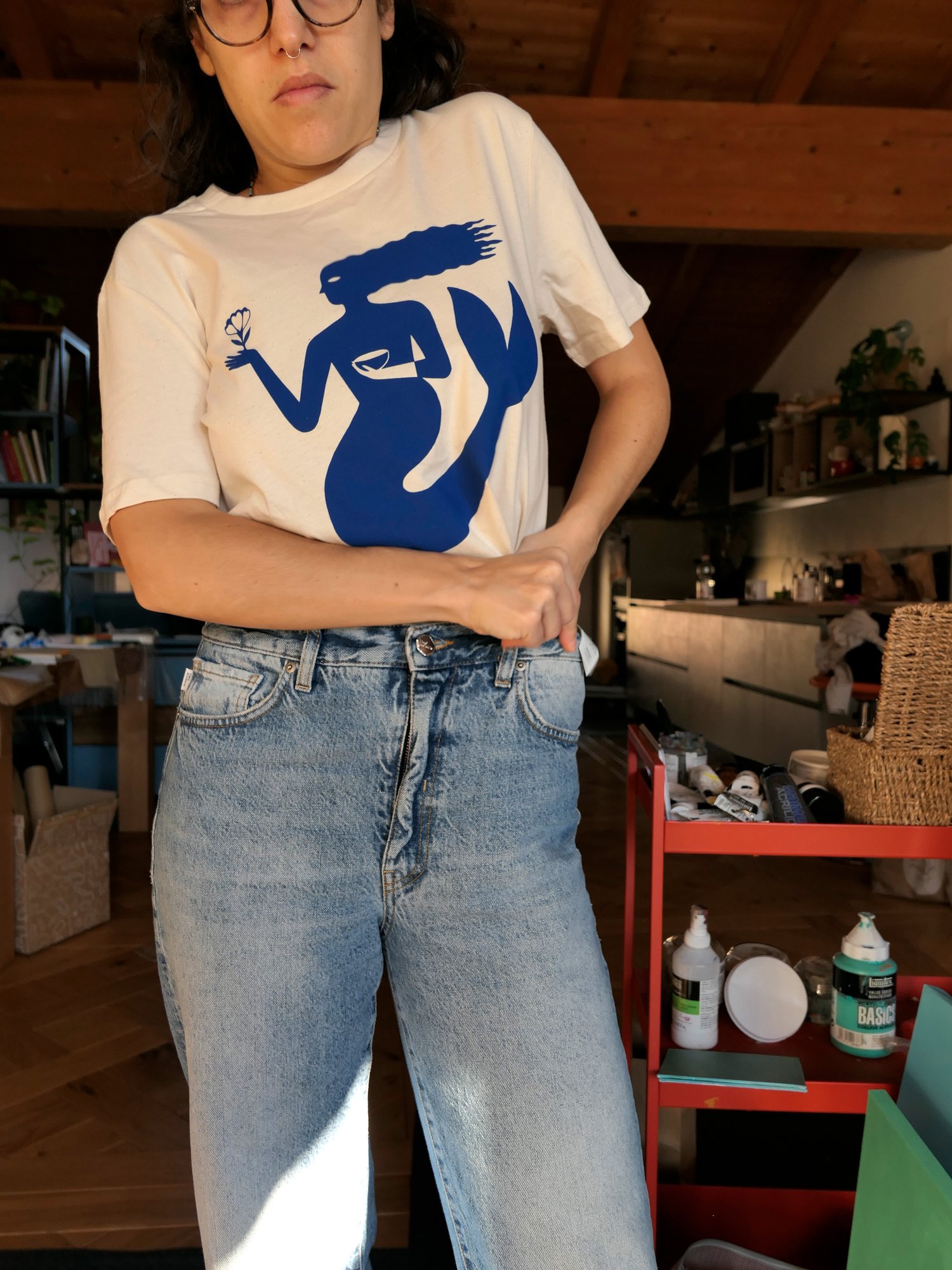 Image of Sirena su T-shirt