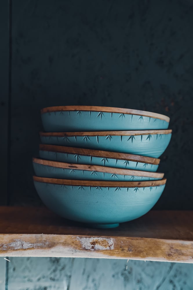 Image of Small Painted Frynkek Bowl
