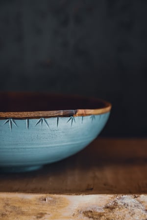 Image of Small Painted Frynkek Bowl