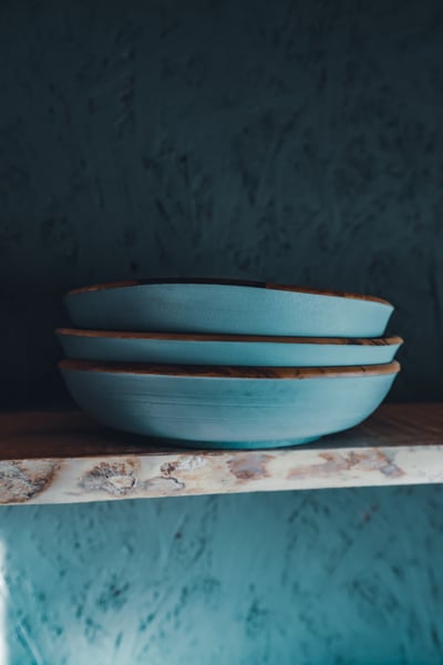 Image of Large Painted Frynkek Bowl