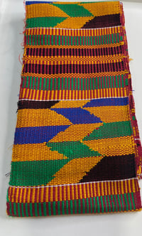 Image 2 of Multicoloured Kente Stole