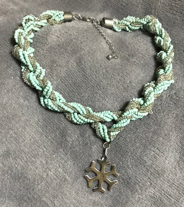 Image of Little Snowflake necklace