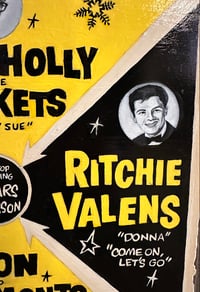 Image 3 of Winter Dance Party Poster featuring Buddy Holly, Ritchie Valens, and The Big Bopper