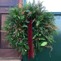 Image 3 of Hedgerow Christmas Wreath