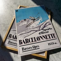 Image 1 of Barcelonnette Basses-Alpes | Pierre Michel - 1928 | Travel Poster | Vintage Poster