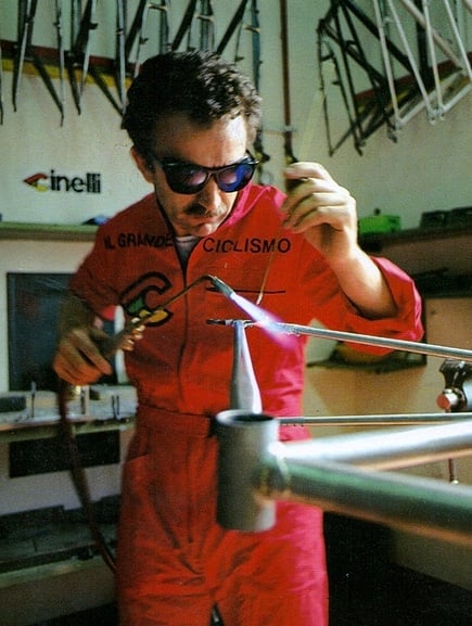 Late 80s Cinelli workshop suit for mechanics