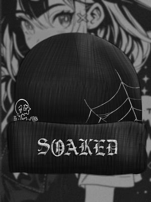 Image of Soaked Skeleton Web Combo Beanie