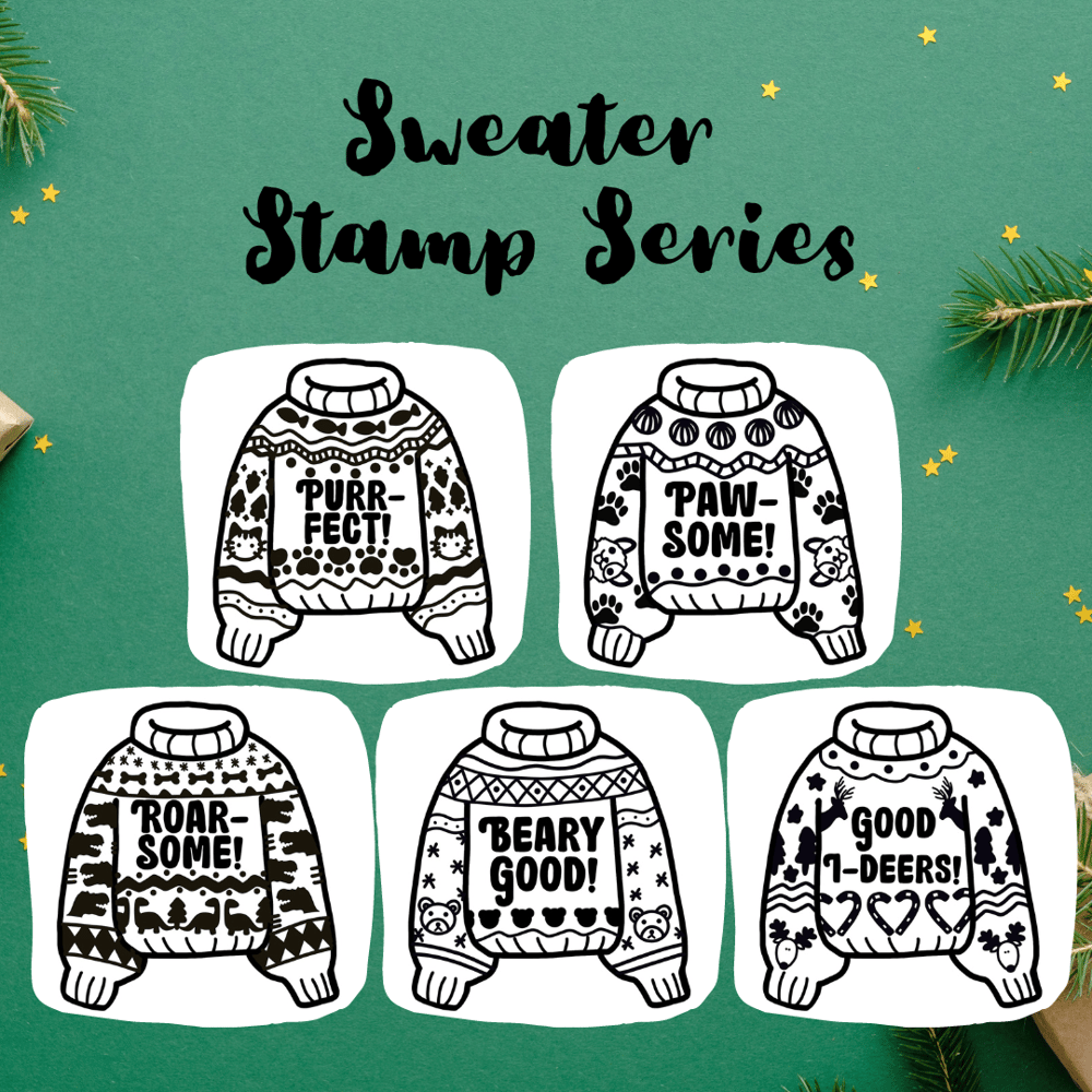 Sweater Stamp Series