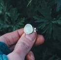 Chrysoprase leaf ring