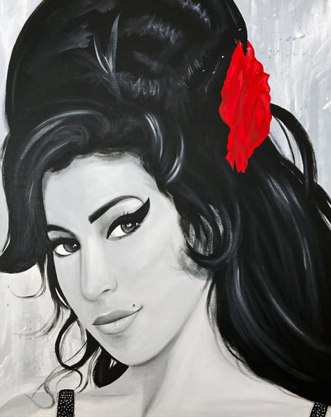 Image of Ms. Amy (Acrylic Painting)