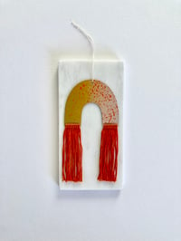 Image 4 of Painted Brass Decoration, Orange