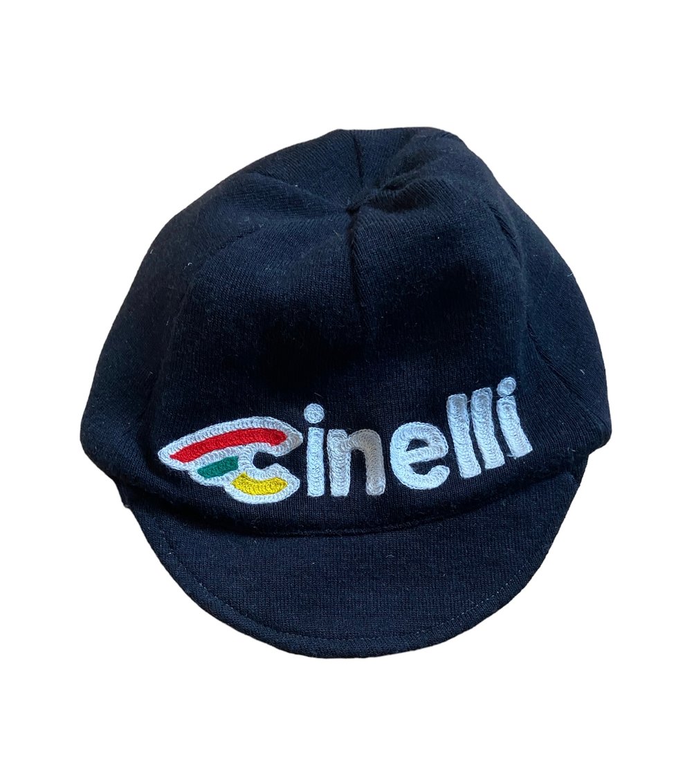 1980s - Cinelli woolen vintage cycling winter cap