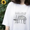 '100 Years' White Oversized Tee
