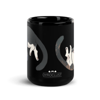 Image 5 of Yuki & Mollie Black Glossy Mug