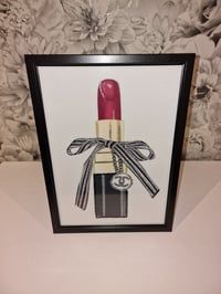 Image 1 of LIPSTICK GLOSSY PRINT 