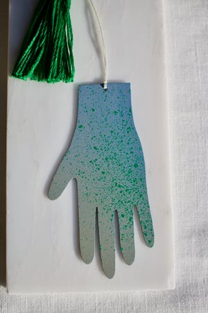 Image of Hand decoration, Green