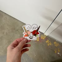 Image 2 of working together sticker ⍣⍢♥︎