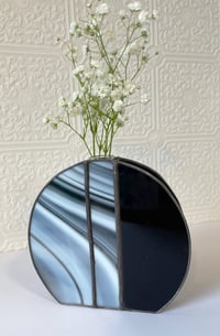 Image 1 of Round Bud Vase in Gray